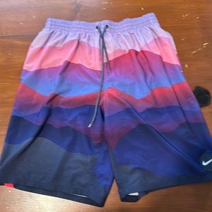 Nike swimming trunks board shorts men's size XL